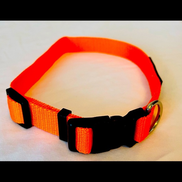 🆕Orange •Coco•Nylon Pet Collar - Picture 2 of 5